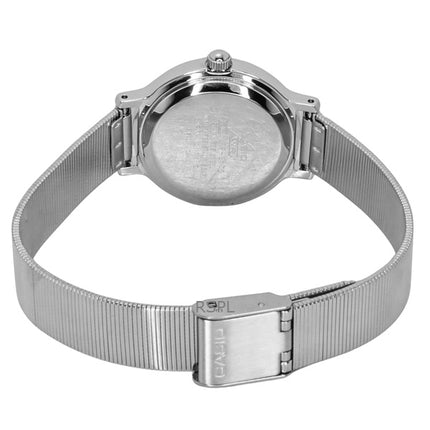 Montre analogique Casio Standard pour femme, acier inoxydable, cadran argenté, quartz, LTP-B170D-7BV