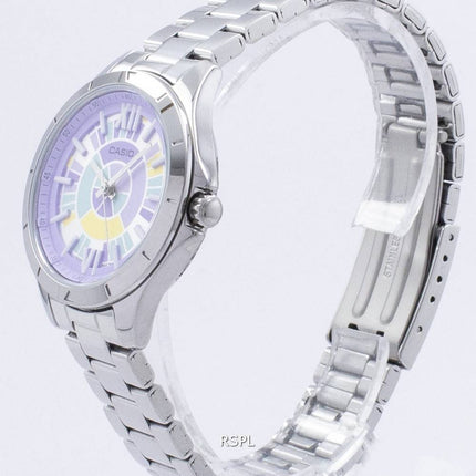 Montre Quartz analogique Casio LTP-E129D-6 a LTPE129D-6 a féminin
