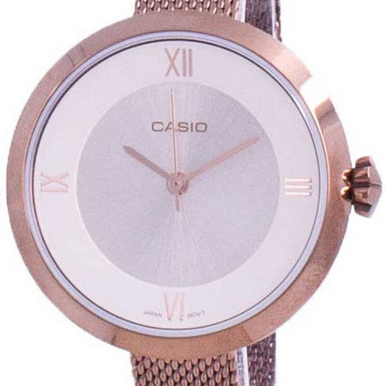 Montre pour femme Casio Analog Silver Dial LTP-E154MR-9A LTPE154MR-9A