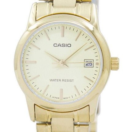 Montre Quartz analogique Casio LTP-V002G-9AUDF LTPV002G-9AUDF féminin