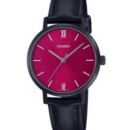 Montre pour femme Casio analogique cadran rose Quartz LTP-VT02BL-4A LTPVT02BL-4