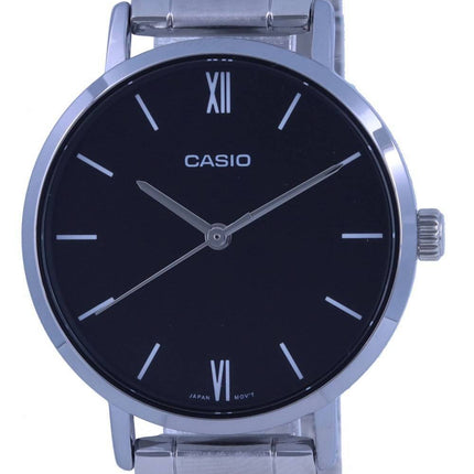 Montre pour femme Casio Analog Black Dial Quartz LTP-VT02D-1A LTPVT02D-1