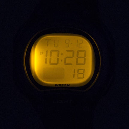 Montre Casio Illuminator heure double alarme numérique LW-203-2AV LW203-2AV féminin