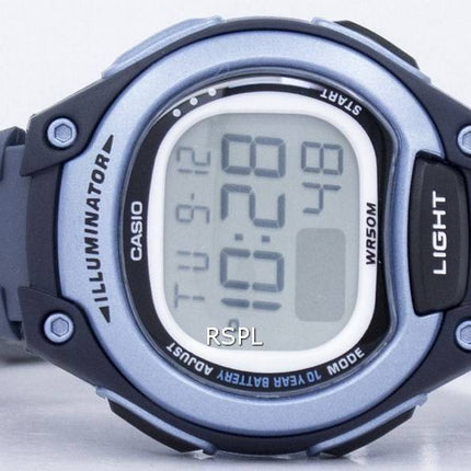 Montre Casio Illuminator heure double alarme numérique LW-203-2AV LW203-2AV féminin
