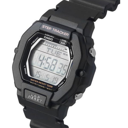 Casio Standard Digital Bracelet en résine noire Quartz LWS-2200H-1A 100M Montre unisexe
