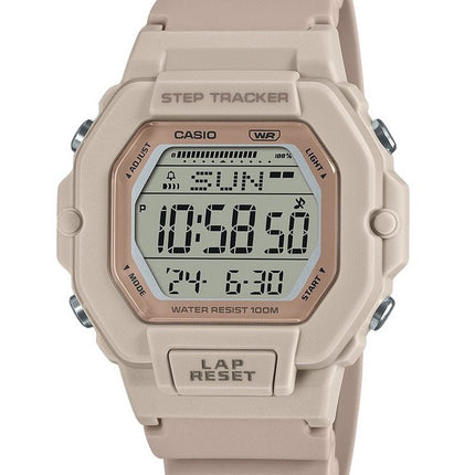Casio Standard Digital Step Tracker Bracelet en résine Quartz LWS-2200H-4 Montre unisexe