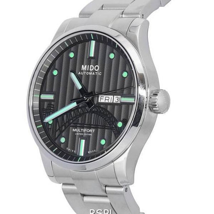 Mido Multifort IBA Édition Limitée Cadran Anthracite Automatique M005.430.11.061.81 M0054301106181 100M Montre Homme