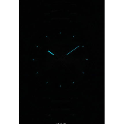 Montre homme Mido Commander Gradient en acier inoxydable, cadran squelette bleu, automatique M021.407.11.411.01