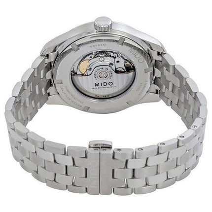 Montre pour homme Mido Belluna Sunray en acier inoxydable avec cadran anthracite automatique M024.630.11.061.00