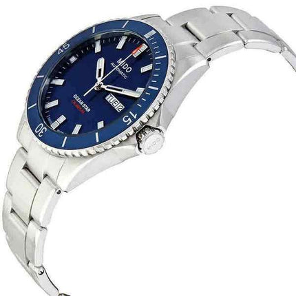 Montre de plongée automatique Mido Ocean Star 200 à cadran bleu M026.430.11.041.00 200M pour homme
