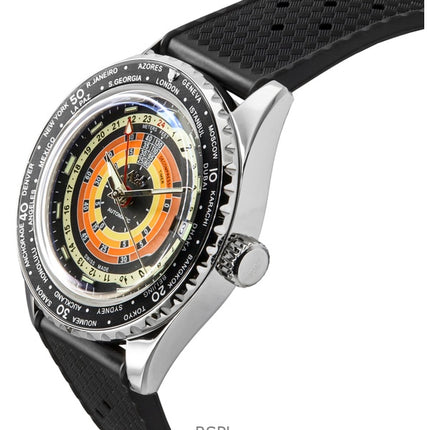 Montre de plongée automatique Mido Ocean Star à décompression Worldtimer GMT M026.829.17.051.00 pour homme, 200 m, avec bracelet supplémentaire