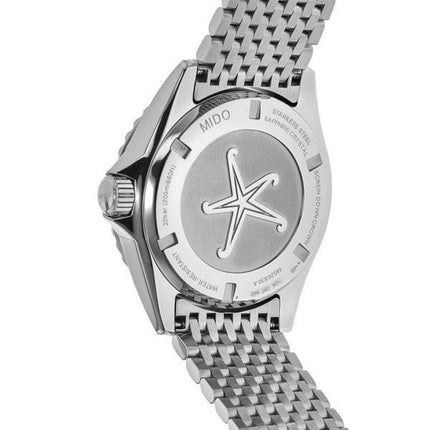 Mido Ocean Star Tribute édition spéciale cadran bleu montre de plongée automatique M026.830.11.041.00 200M pour hommes avec coff