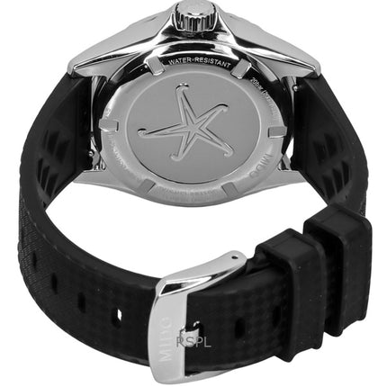 Montre de plongée automatique Mido Ocean Star Tribute pour homme, bracelet en caoutchouc dégradé, cadran rouge, M026.830.17.421.00, 200 m