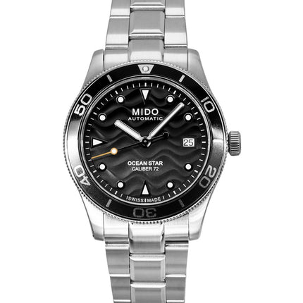 Montre de plongée automatique Mido Ocean Star 39 en acier inoxydable, cadran gris dégradé, 200 m, M026.907.11.061.00