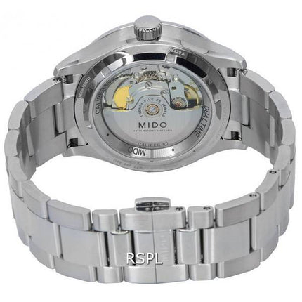 Mido Multifort Dual Time Cadran Bleu Automatique M038.429.11.041.00 M0384291104100 Montre Homme