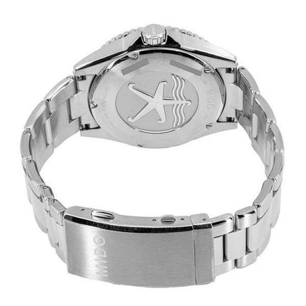 Montre de plongée automatique Mido Ocean Star 200C en acier inoxydable avec cadran vert M042.430.11.091.00 200M pour homme