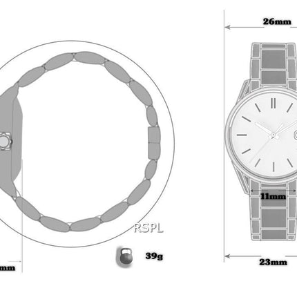 Movado Amorosa Swiss Made montres Quartz 0604759 féminin