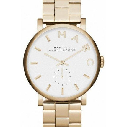 Montre Marc By Marc Jacobs Baker cadran blanc MBM3243 féminin