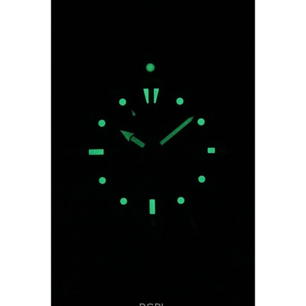 Montre Casio Standard analogique en acier inoxydable avec cadran noir et quartz MDV-107D-1A1 200M pour homme