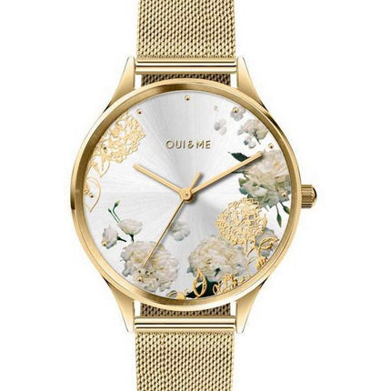 Montre Femme Oui &  Me Bichette Cadran Argenté Acier Inoxydable Quartz ME010230