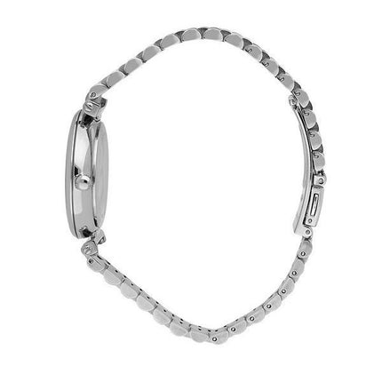 Montre Oui &amp, Me Etoile en acier inoxydable avec cadran bleu et quartz ME010293 pour femme