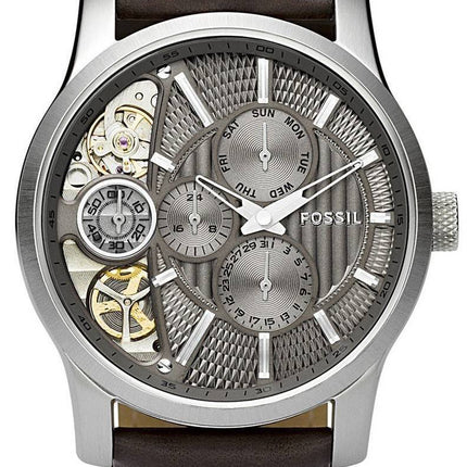 Twist multifonction fossiles Taupe découper montre Quartz ME1098 homme