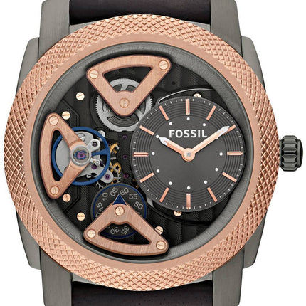 Fossile mécanique Twist Rose doré ME1122 montre homme