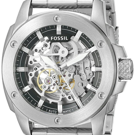 Machine moderne fossile ME3081 squelette automatique montre homme