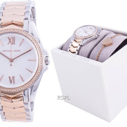 Michael Kors Whitney Diamond Accents Quartz MK1023 Montre pour femme avec coffret cadeau