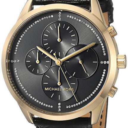 Montre Michael Kors Slater Chronographe Quartz diamant Accent MK2686 féminin