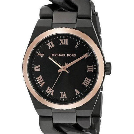 Montre Michael Kors Channing cadran noir MK3415 féminin