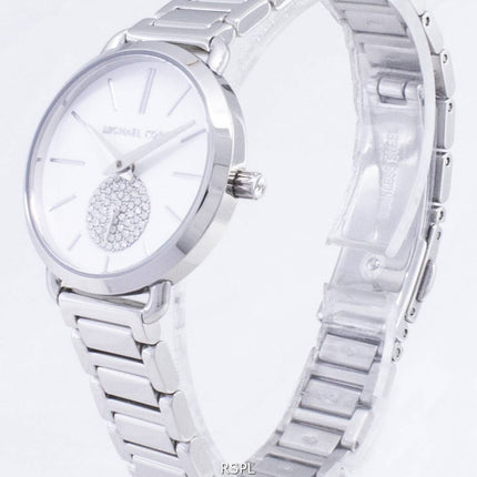 Montre Michael Kors Petite Portia Quartz diamant Accent MK3837 féminin