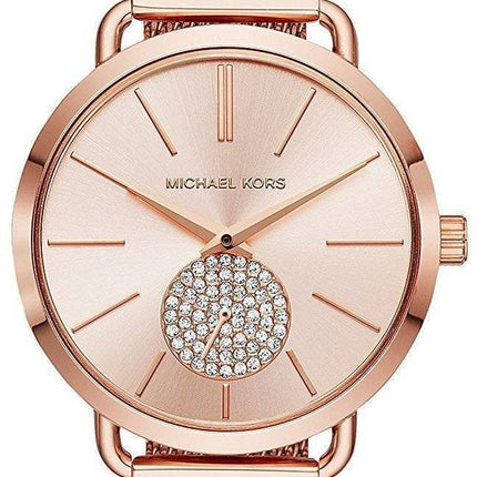 Montre Michael Kors Portia Quartz diamant Accent MK3845 féminin
