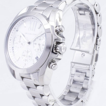 Montre Michael Kors Bradshaw chronographe cadran argenté MK6174 féminin