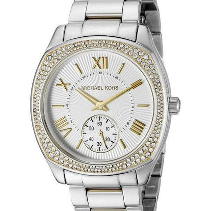 Michael Kors Bryn cristaux deux tons accentués montre MK6277 féminin