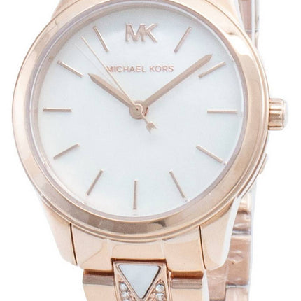 Montre Michael Kors Runway MK6674 Diamond Accents Quartz pour femme