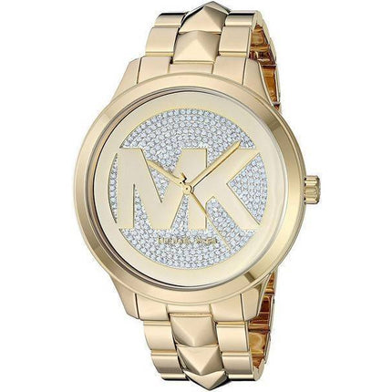 Montre pour homme Michael Kors Runway Mercer MK6714 avec diamants et quartz