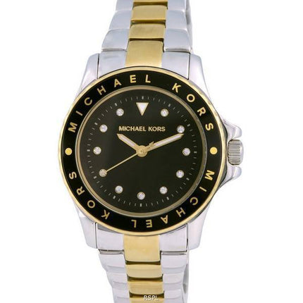 Montre pour femme Michael Kors Kenly deux tons en acier inoxydable Quartz MK6955