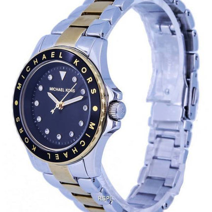 Montre pour femme Michael Kors Kenly deux tons en acier inoxydable Quartz MK6955