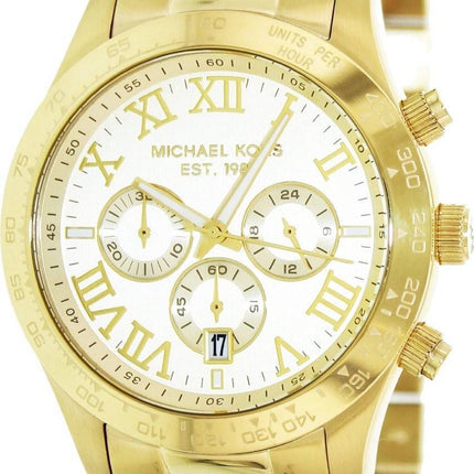 Michael Kors Layton chronographe or ton MK8214 montre homme