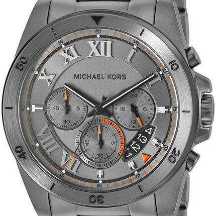 Michael Kors Brecken Gunmetal ton chronographe MK8465 montre homme