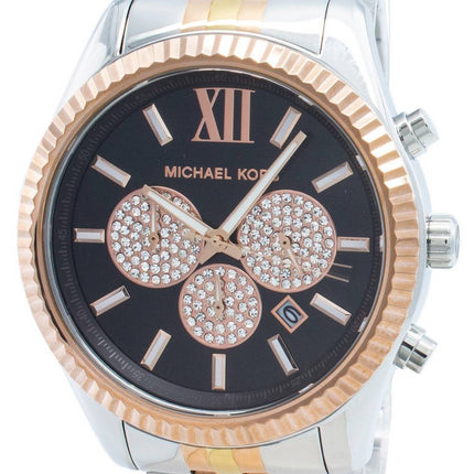 Michael Kors Montre Lexington MK8714 pour homme avec diamants et quartz
