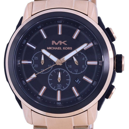 Montre Homme Michael Kors Kyle Chronographe Cadran Noir Quartz MK8889