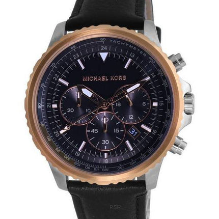 Michael Kors Cortlandt Chronographe Cadran Noir Quartz MK8905 Montre Homme fr