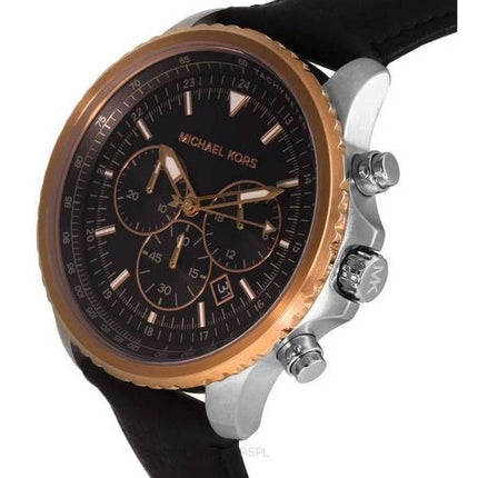 Michael Kors Cortlandt Chronographe Cadran Noir Quartz MK8905 Montre Homme fr