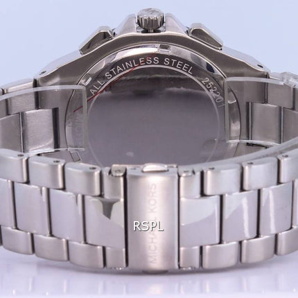 Michael Kors Lennox Chronographe Acier Inoxydable Cadran Bleu Quartz MK8938 Montre Homme