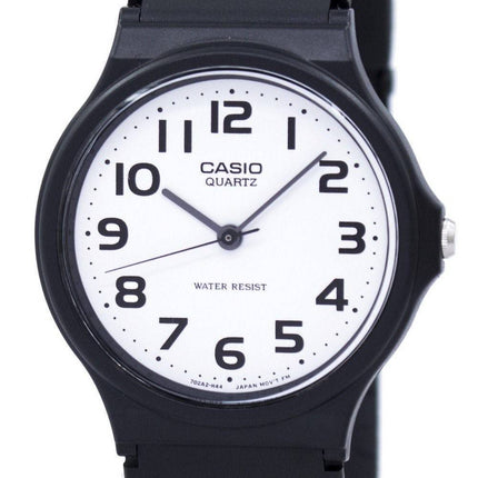 Montre Casio classique Quartz analogique cadran blanc MQ-24-7B2LDF MQ-24-7B2L masculin