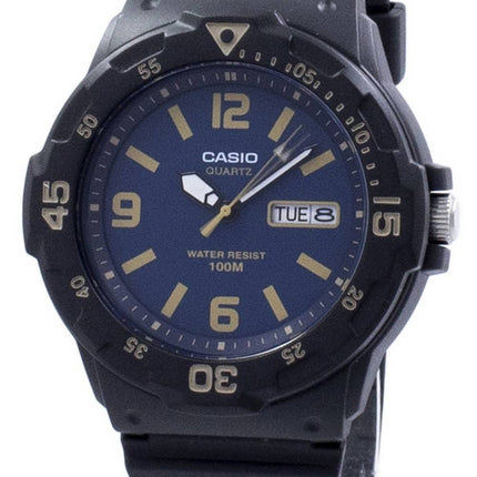 Casio jeunesse Diver Quartz analogique MRW-200H-2B3V MRW200H-2B3V montre homme