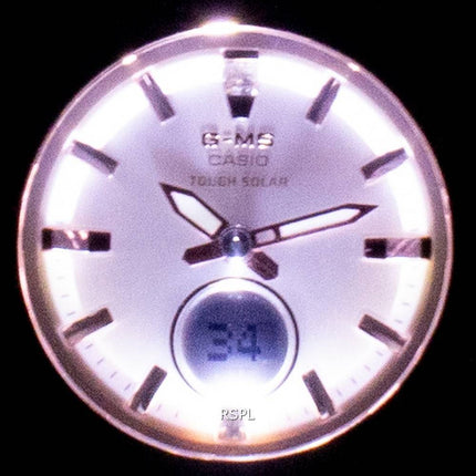 Montre pour femme Casio Baby-G G-MS MSG-S200G-4A résistante aux chocs solaires