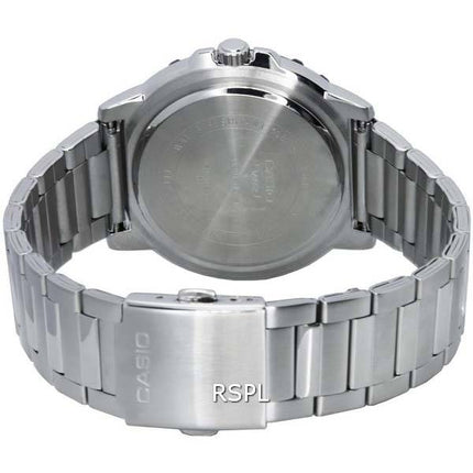 Casio Enticer Standard Analogique Cadran Noir Quartz MTD-125D-1A2 MTD125D-1A2 100M Montre Homme